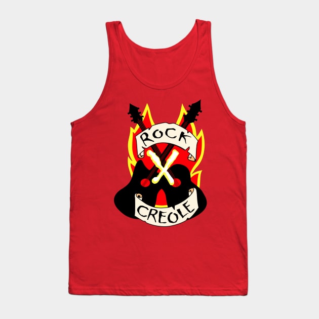 Gambit '97's Rock X Creole Tank Top by Haute Breakfast